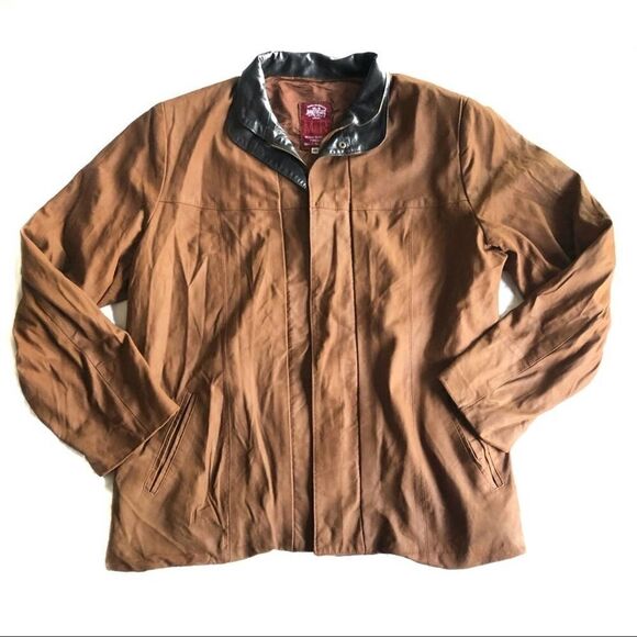 M&R Moda in Pelle Firenze Italian leather jacket - Picture 2 of 6